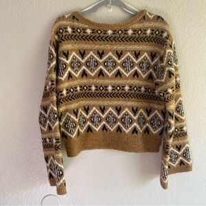 SAM EDELMAN DIXIE FAIR ISLE BENTON SWEATER